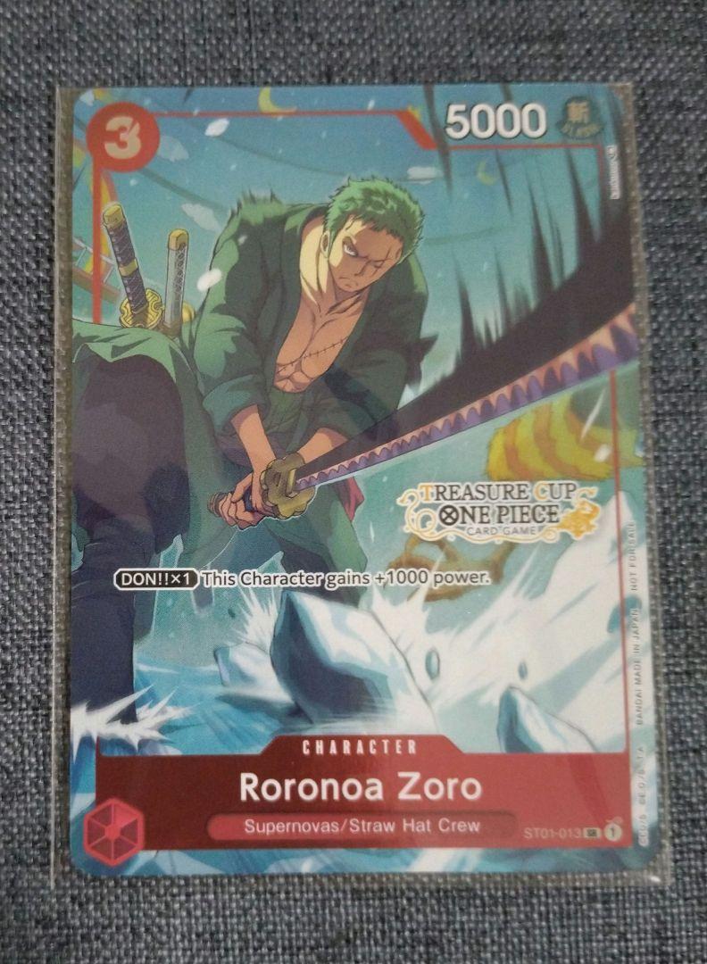 PSA10ロロノア・ゾロ トレジャーカップ 英語版 PROMO ST01-013 PSA10ロロノア・ゾロ トレジャーカップ 英語版 PROMO ST01-013