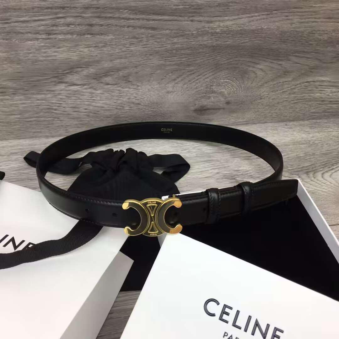 RINRINさん専用CELINEベルト トリオンフ カーフスキン80 ブラック黒 セリーヌ Celine カーフスキン ティーントリオンフベルト