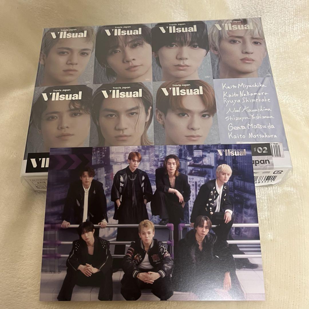 【FC限定盤】⭐︎ Travis Japan Visual 2CD+DVD Travis Japan Visual 2CD+DVD アルバムFC限定盤（VIIsual【CD