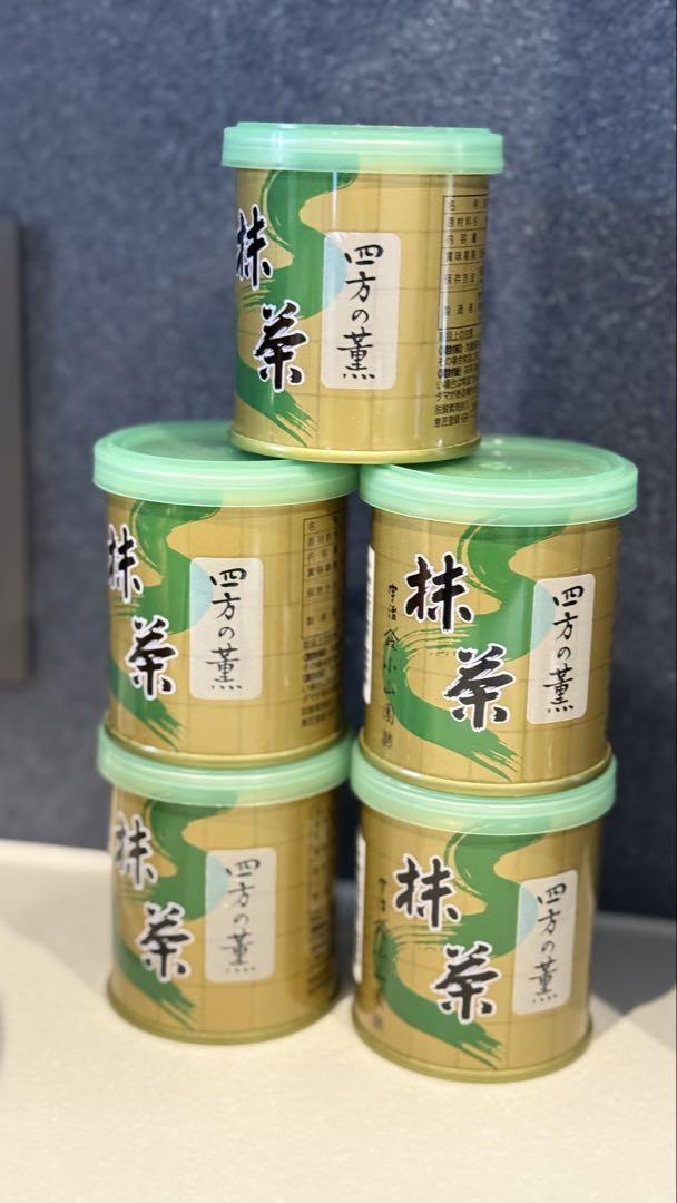 山政小山園　【四方の薫】　30g缶入* 5缶セット 楽天市場】山政小山園 抹茶 MATCHA powdered green tea四方の薫