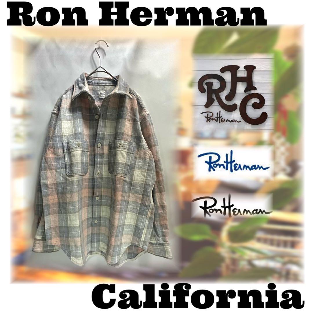 RHC ロンハーマン コットン チェックシャツ vintage S（RHC Ron
