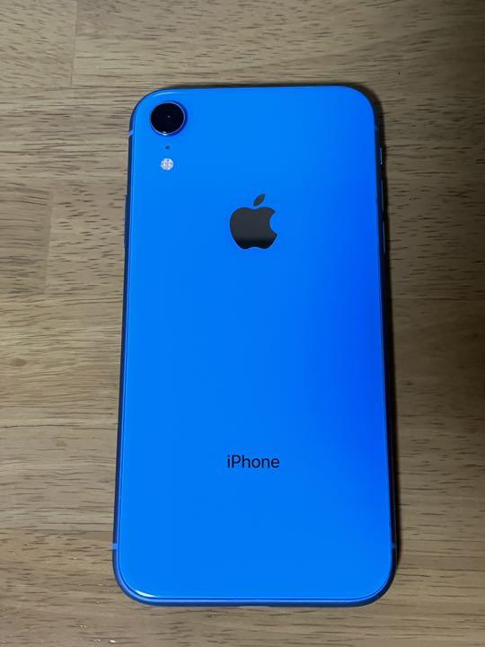 iPhone 10R Blue 128GB (SIMロック解除済)（iPhone X 256GB