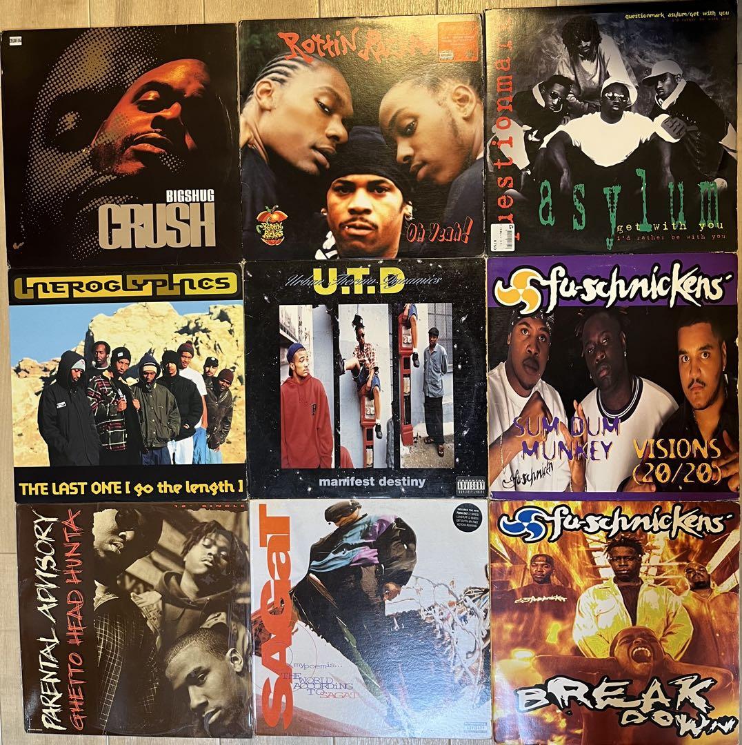 HIPHOP CLASSIC レコード 43枚まとめて HIPHOPレコード まとめ売り43枚 マイナー・アングラ（特価品セ
