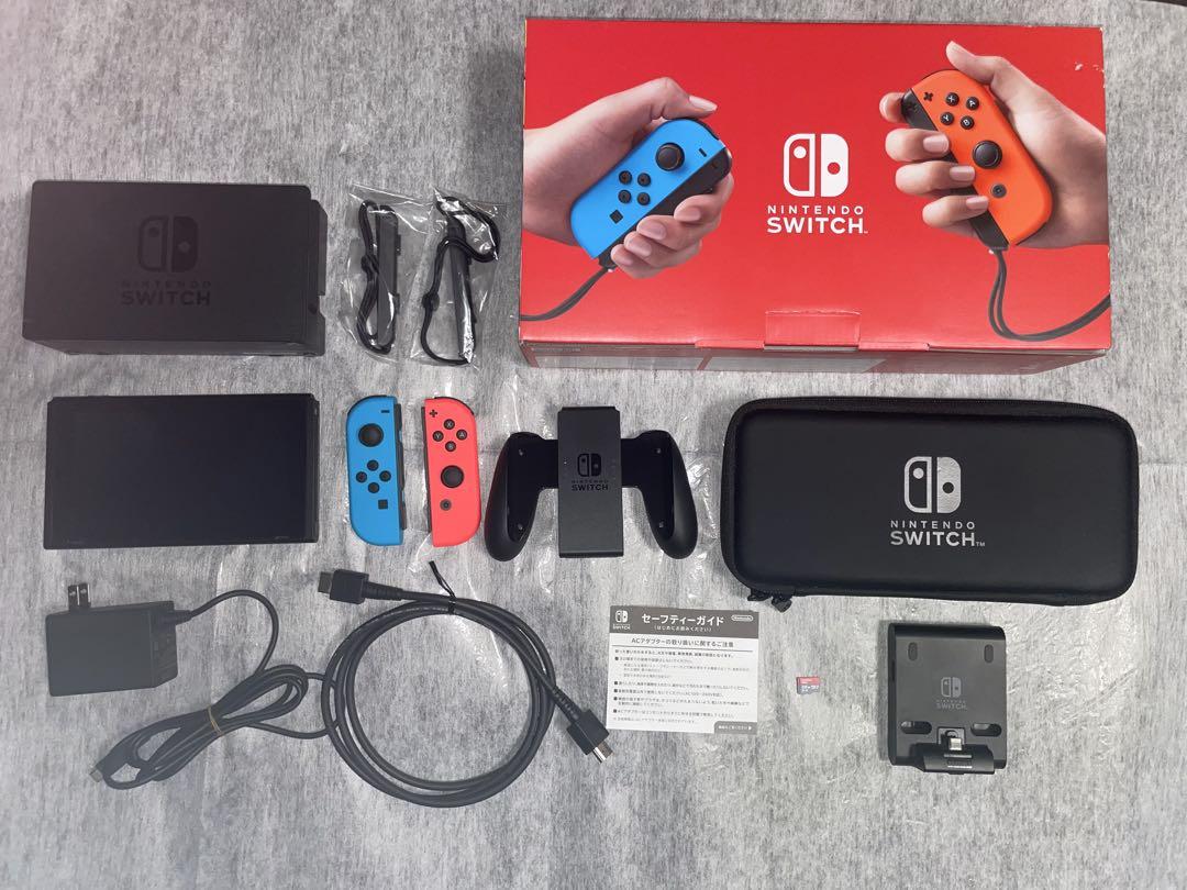 スイッチ本体（バッテリー膨張）＆おまけ@呑み助さん用 Nintendo Switch 本体 バッテリー強化型 おまけ付き（スイッチ