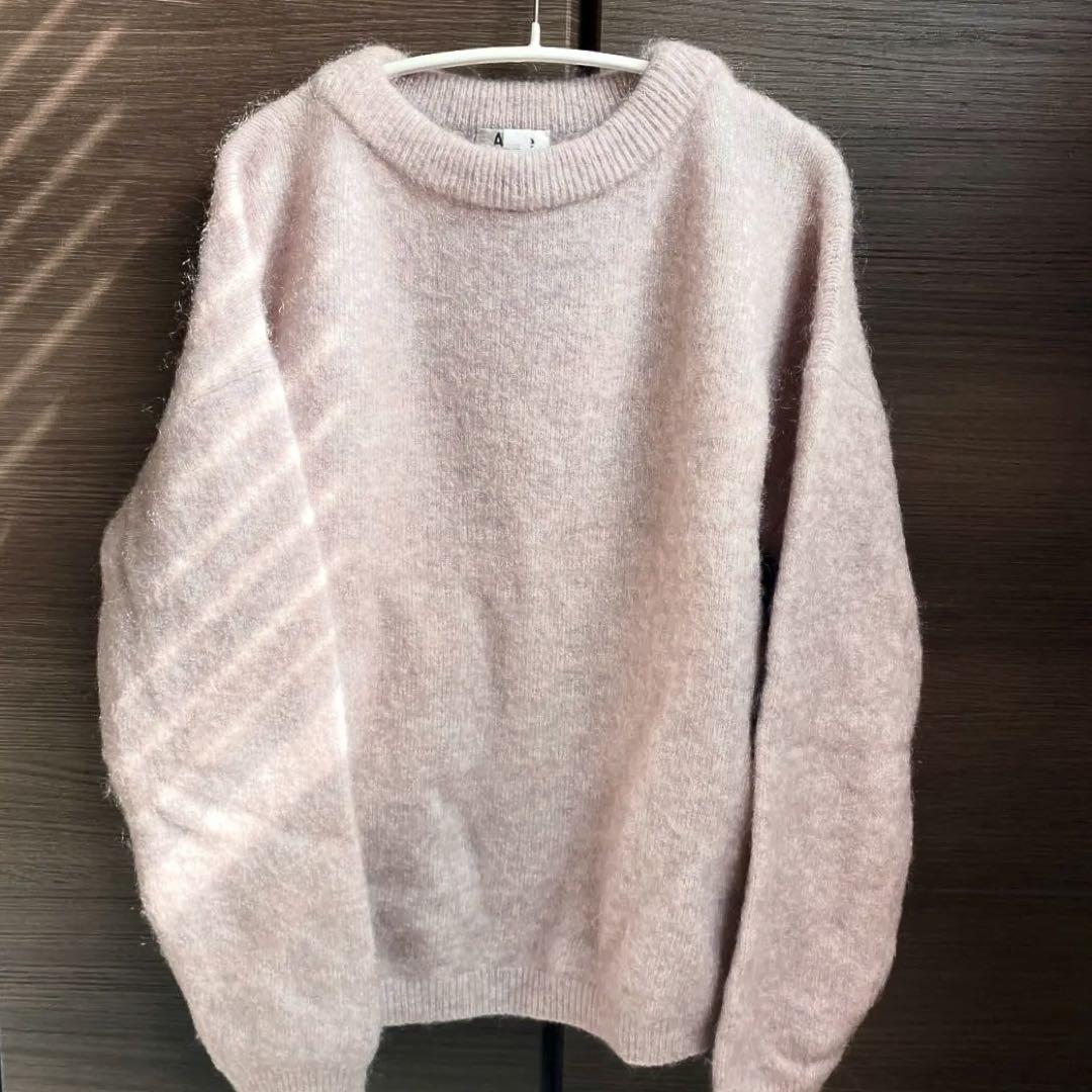 ACNE - acne studios ／モヘアニット アクネ acne studios ニット Vネック モヘア オーバーサイズ