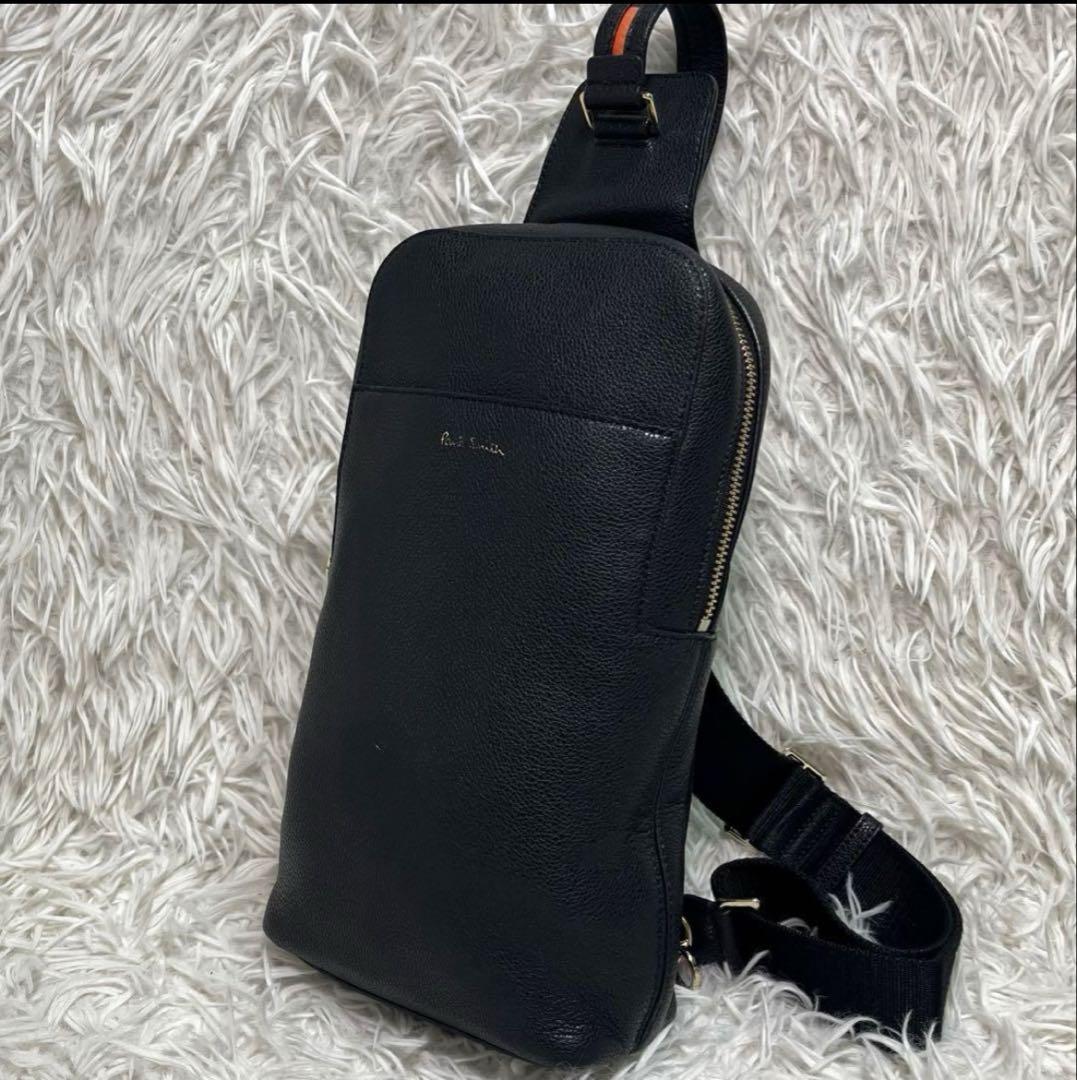 ポールスミス ショルダーバッグ クラシックマルチストライプ シボ革 レザー 黒 楽天市場】Paul Smith ポールスミス ショルダーバッグ Bag