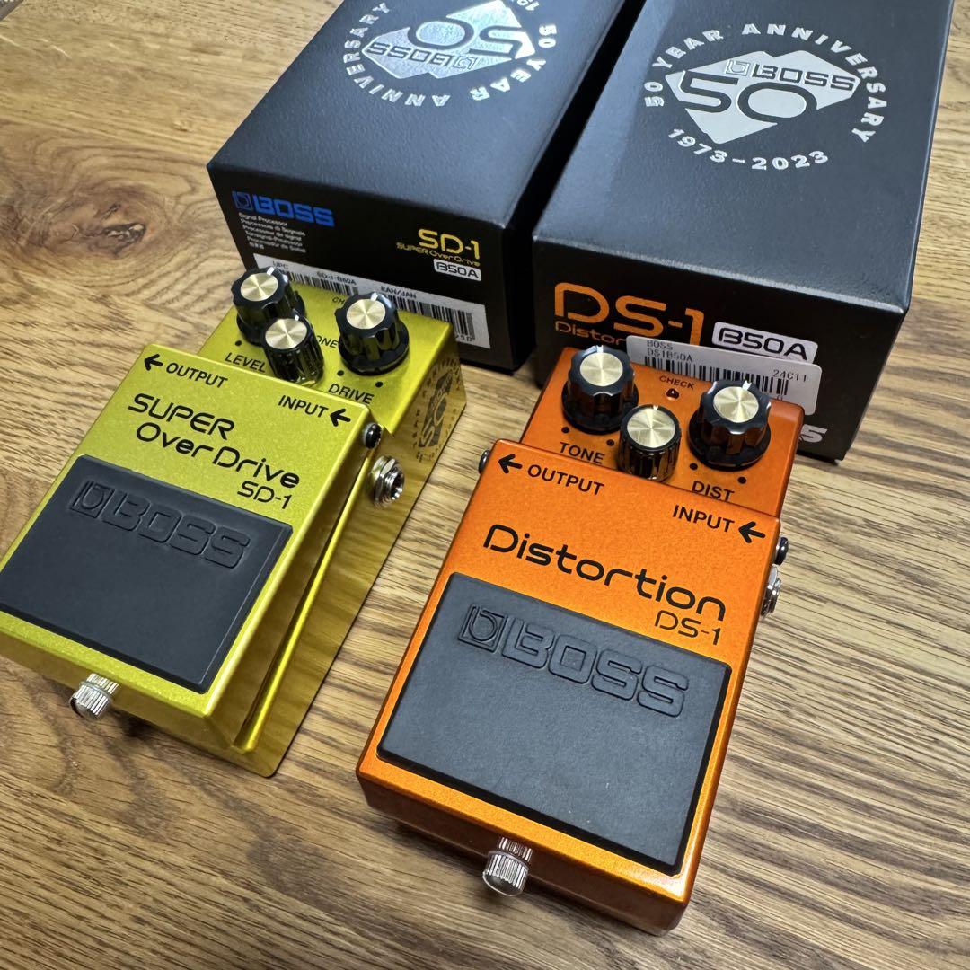 BOSS SD-1 & DS-1 50周年限定2点セット（日本未発売】 BOSSより