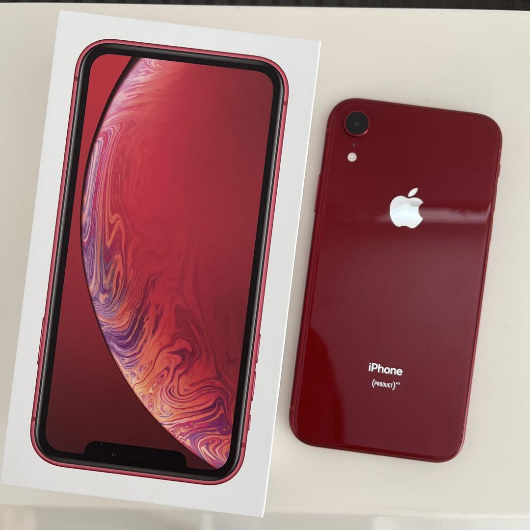 iPhone本体　iPhoneXR 128GB RED iPad Air 中古】iPhoneXR 128GB プロダクトレッド MT0N2J／A SIMフリー