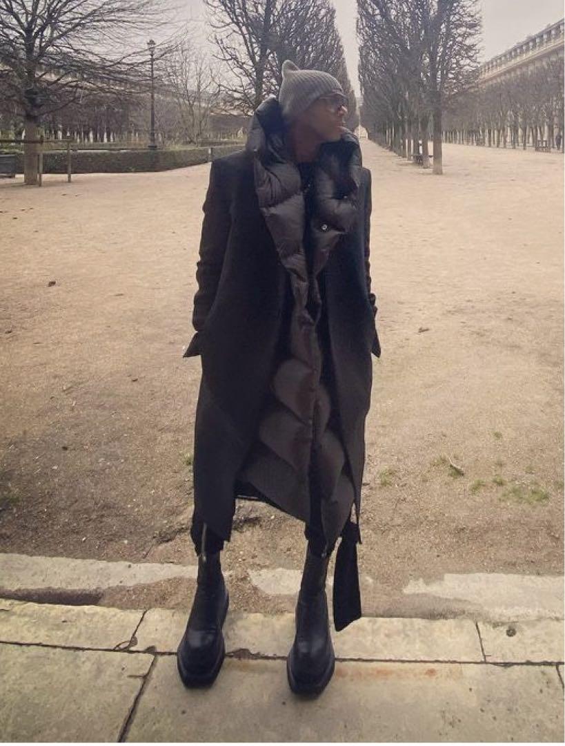 Rick Owens 23 F/W ダウンベスト YZERR着用 Rick-Owens-Menswear-FW24-Paris