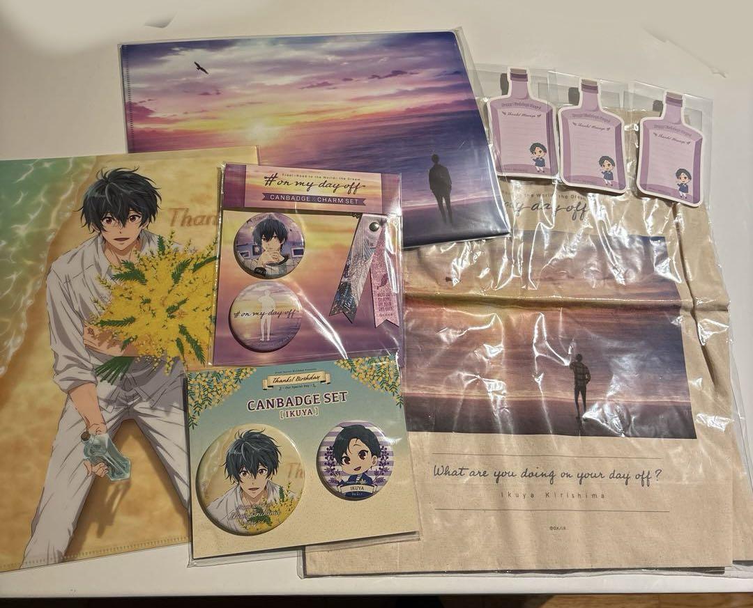 Free! birthday グッズ まとめ売り（Free! 似鳥愛一郎 缶バッジ