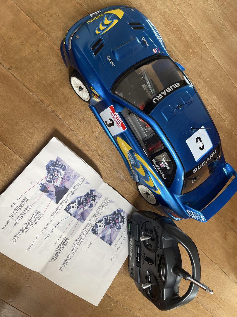 京商エンジンカー　完成品インプレッサ Amazon.co.jp: 1/8 スバル インプレッサ ラジコン車体 エンジン