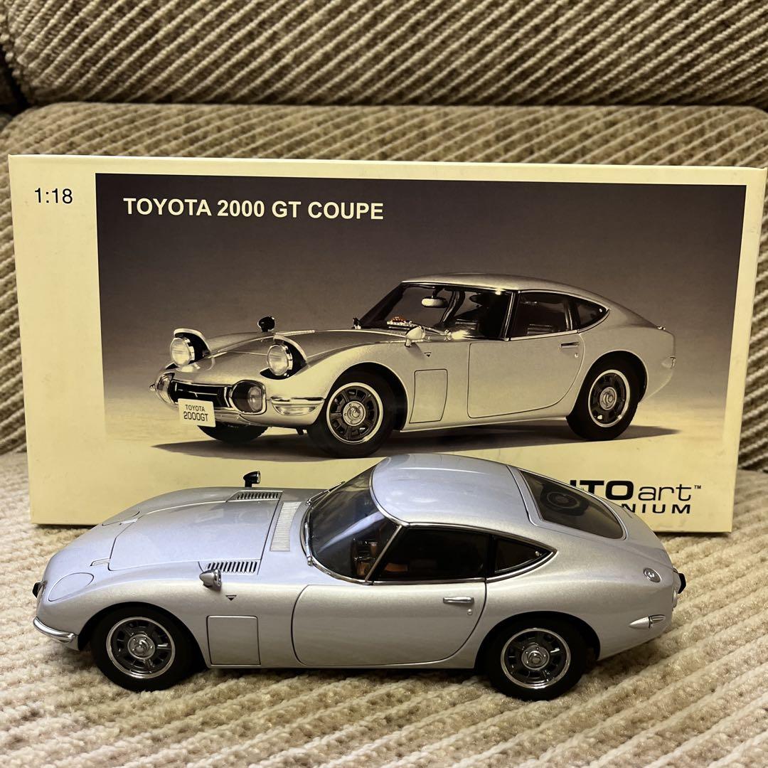 【初期箱】オートアート 1/18 トヨタ2000GT 白【未使用品】送料込み Amazon | 1/18 オートアート トヨタ 2000GT ホワイト 絶版