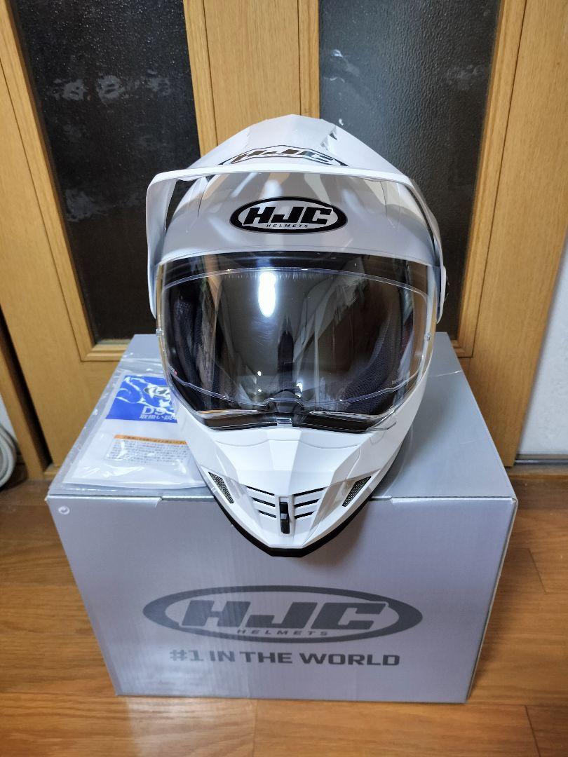 RSタイチHJC DSーX1 ヘルメット　白 サイズXL ピンロックシート付 RSタイチHJC DSーX1 ヘルメット 白 サイズXL ピンロックシート付
