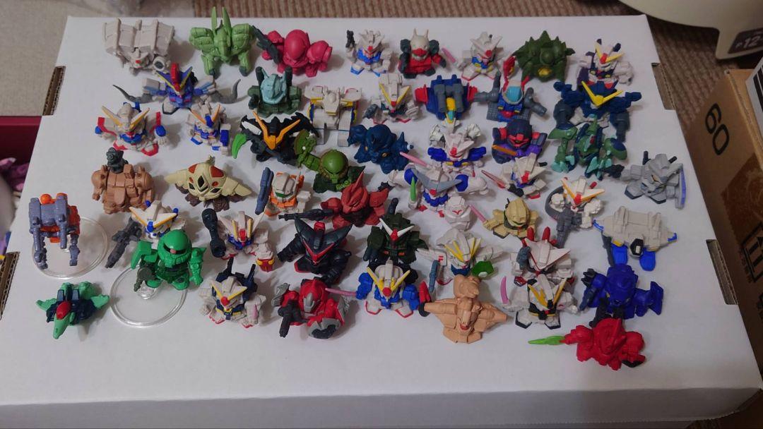 SDガンダムフルカラーまとめ売り （SDガンダム フルカラー59体