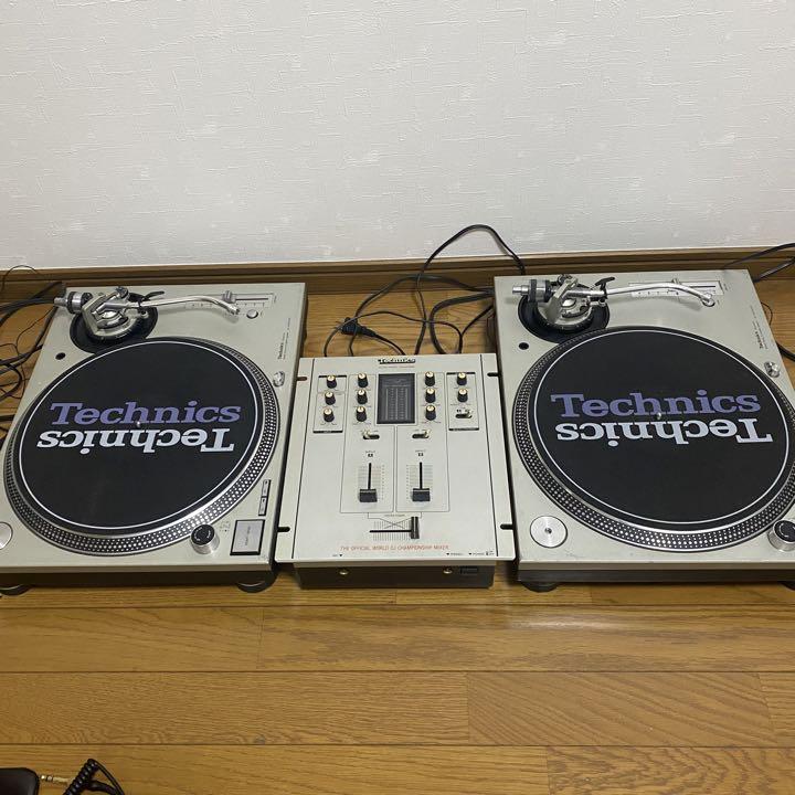 Technics ターンテーブル2台 ミキサー1台セット Amazon | MK Stands ターンテーブル・DJミキサー用