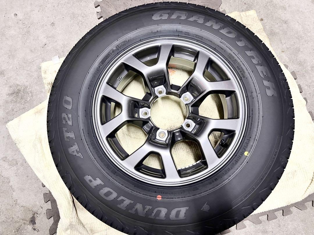 送料無料！ジムニーノマド新車外し純正タイヤホイール4本ジムニーシエラでも使えます GRANDTREK 【新品】ジムニーシエラ/ジムニーノマド 夏タイヤ