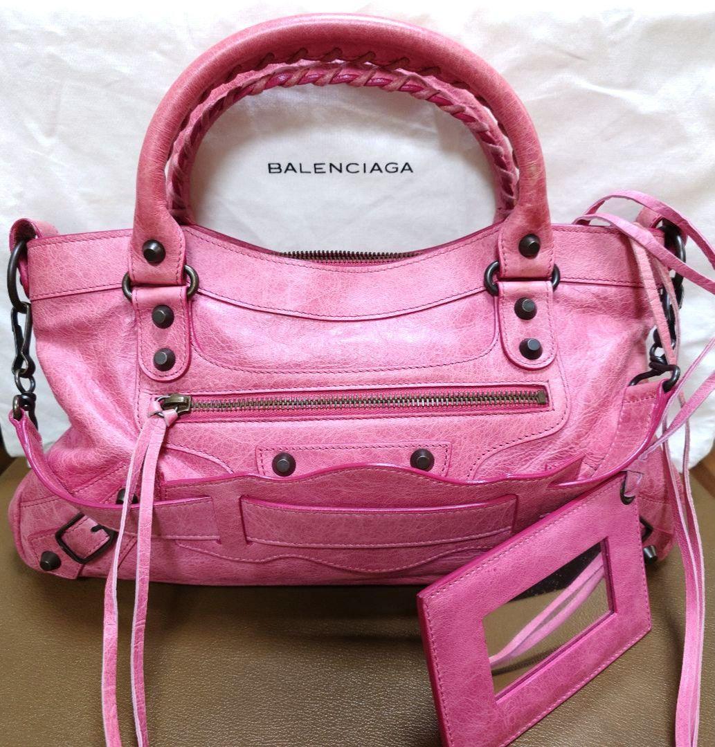 BALENCIAGA バレンシアガ シティ ピンク 三越伊勢丹 | BALENCIAGA/バレンシアガ通販 | ウィメンズ LE