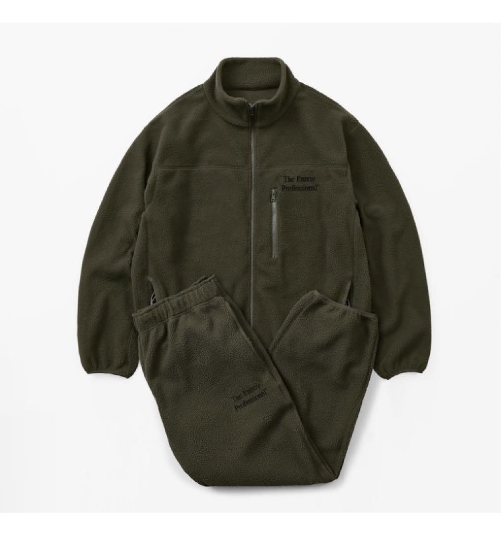 エンノイ　シティフリース　セットアップＬ　オリーブ ennoy city fleece XL セットアップ（ennoy エンノイ フリース