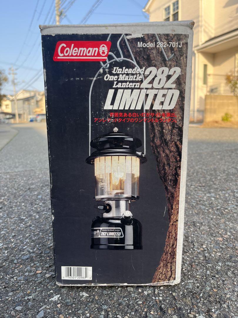コールマン　ランタン　アンリーテッド　282LIMITED　黒 コールマン Coleman 282LIMITED ランタン （ガソリンランタンに