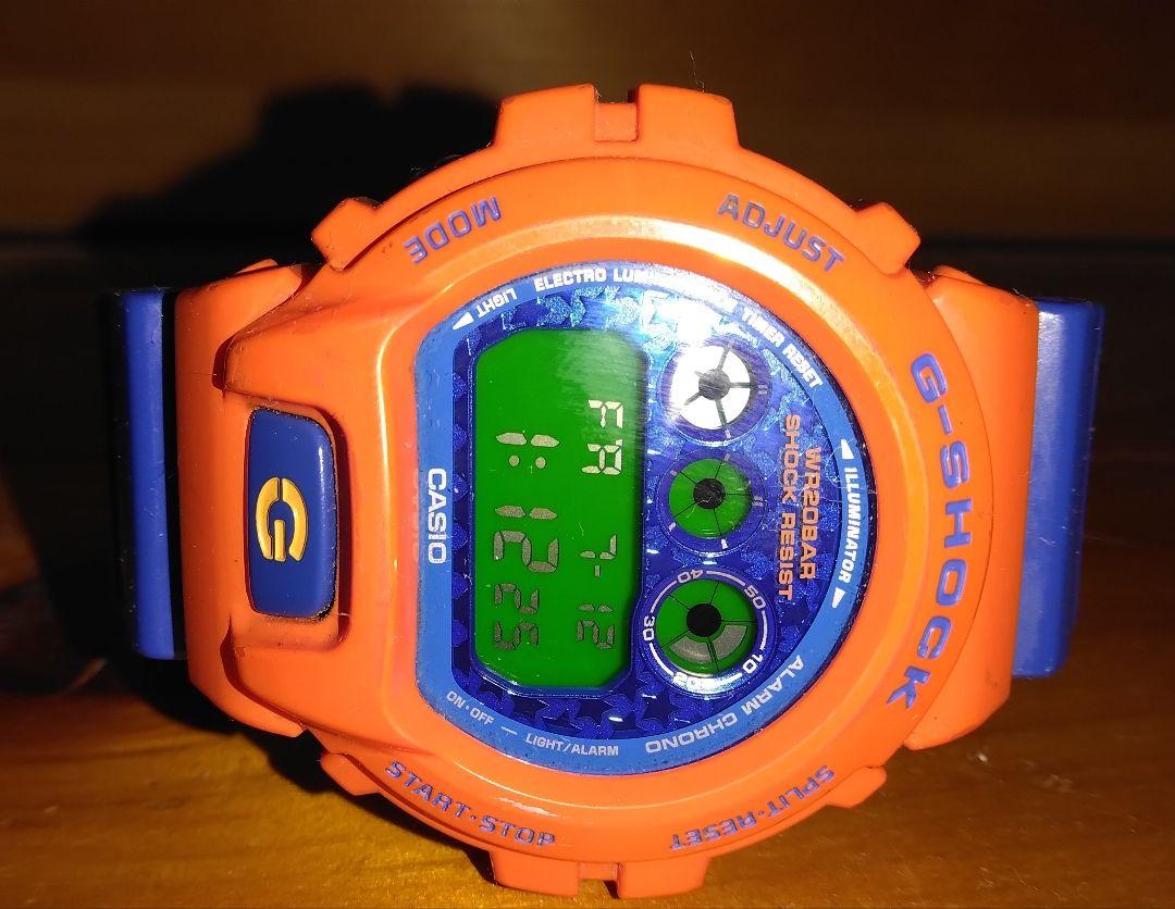 G-SHOCK  DW-6900SC-4　オレンジ　ブルー　クレイジーカラーズ G-SHOCK クレイジーカラーズ DW-6900SC オレンジ ブルー 腕時計