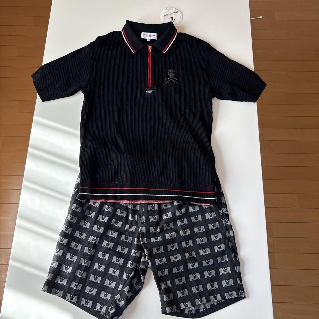 マークアンドロナ　高級ニットポロシャツ 44サイズ MARK＆LONA マークアンドロナ 高級ニットポロシャツ 44サイズ MARK＆LONA
