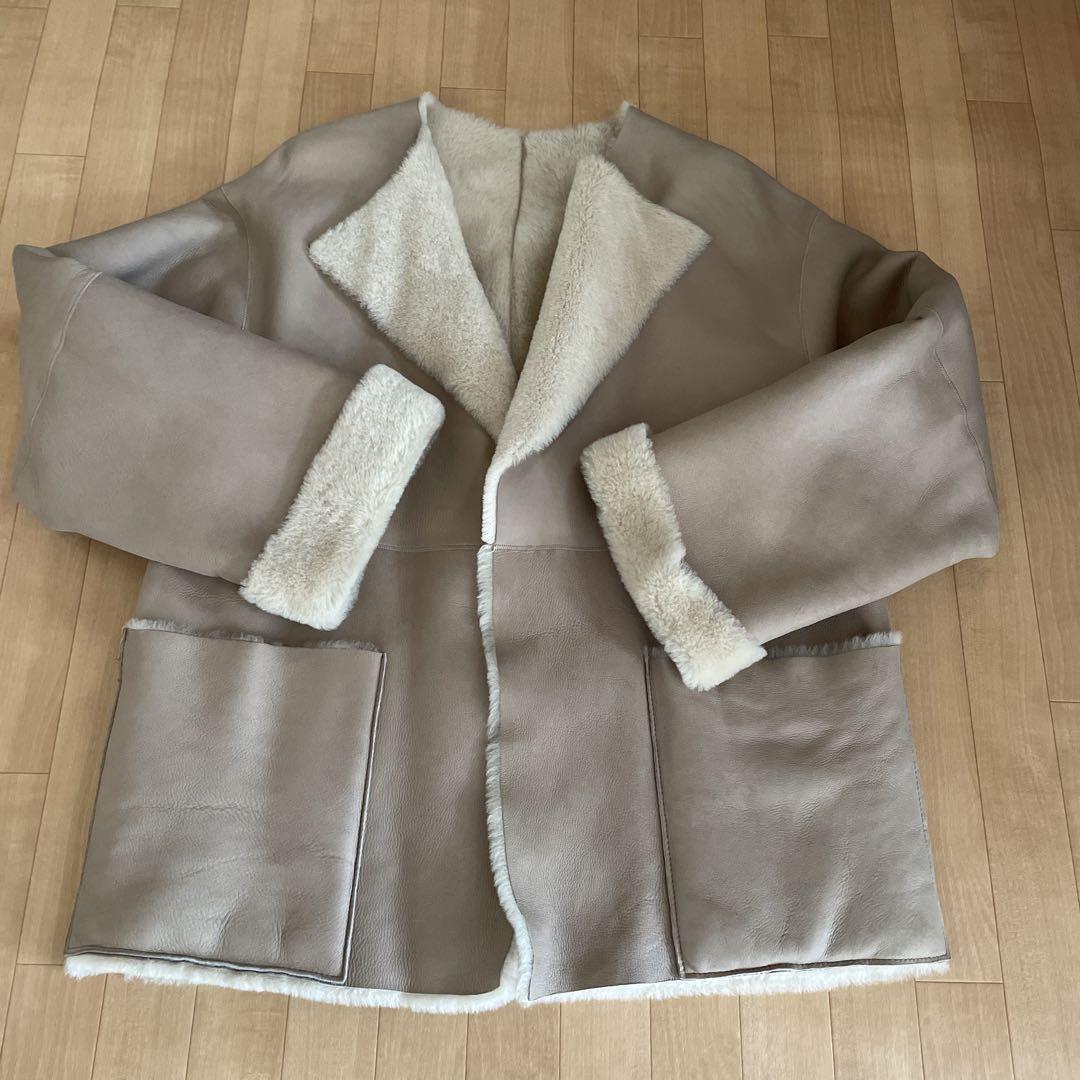 [美品］ムートンジャケット HOUSE OF LOTUS シャルドネ 美品］ムートンジャケット HOUSE OF LOTUS シャルドネ様専用