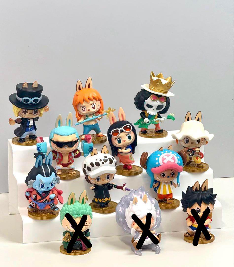 POPMART ラブブとワンピースコラボ バラ売り可 POPMART ラブブとワンピースコラボ バラ売り可(POP MART