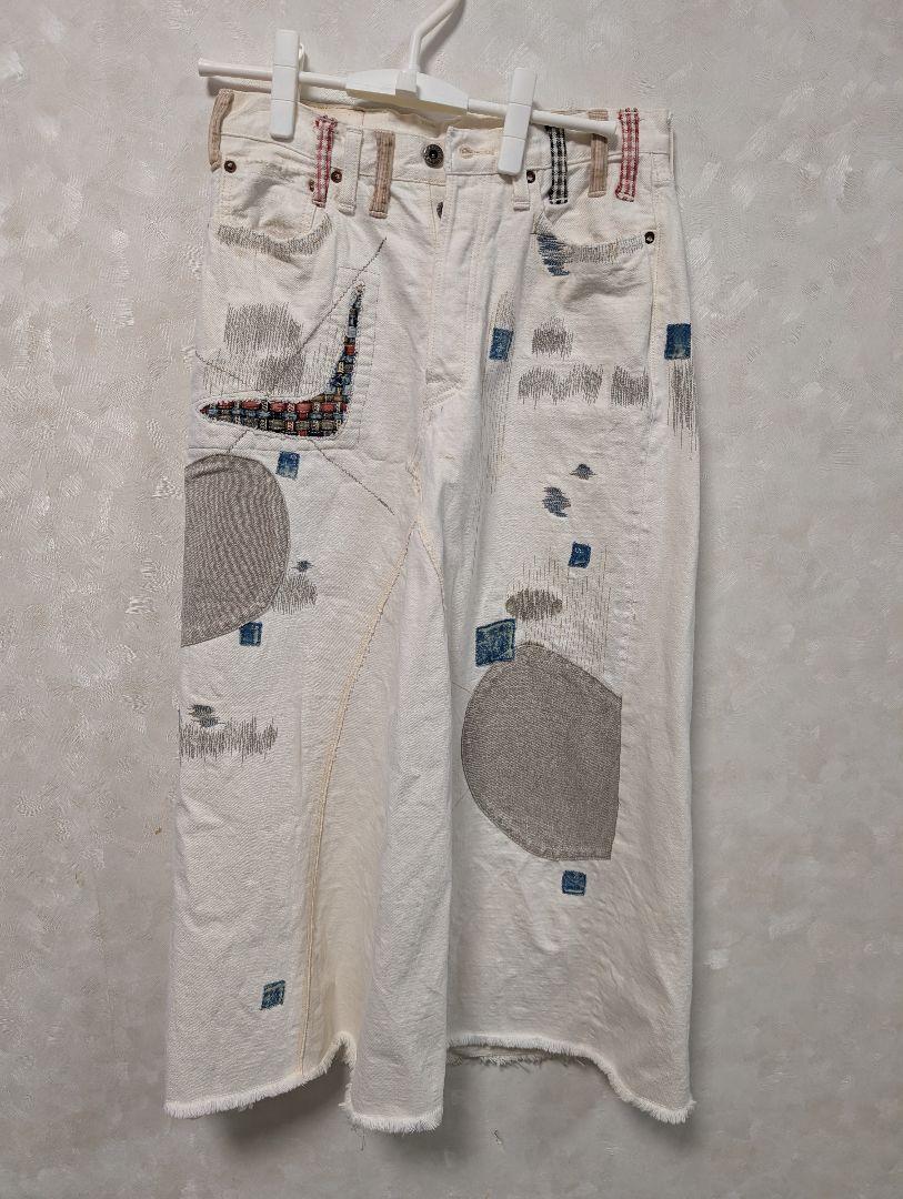 KOUNTRY パッチワークデニムスカート （70s Levi'sリーバイス
