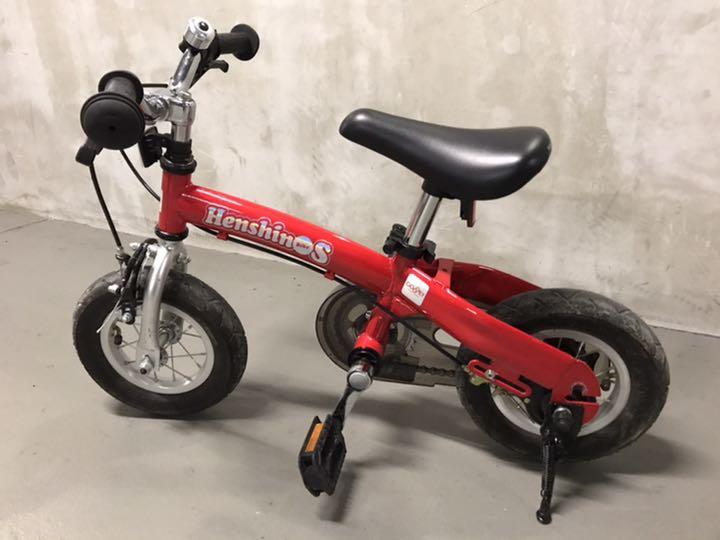 【サビほぼ無し✨綺麗✨】へんしんバイクS  赤 へんしんバイク | 株式会社ビタミンiファクトリー