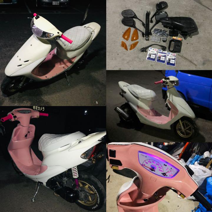 クロ ☆FREEDOM☆55様専用 ライブディオ ZX AF35中期 実働書類有り