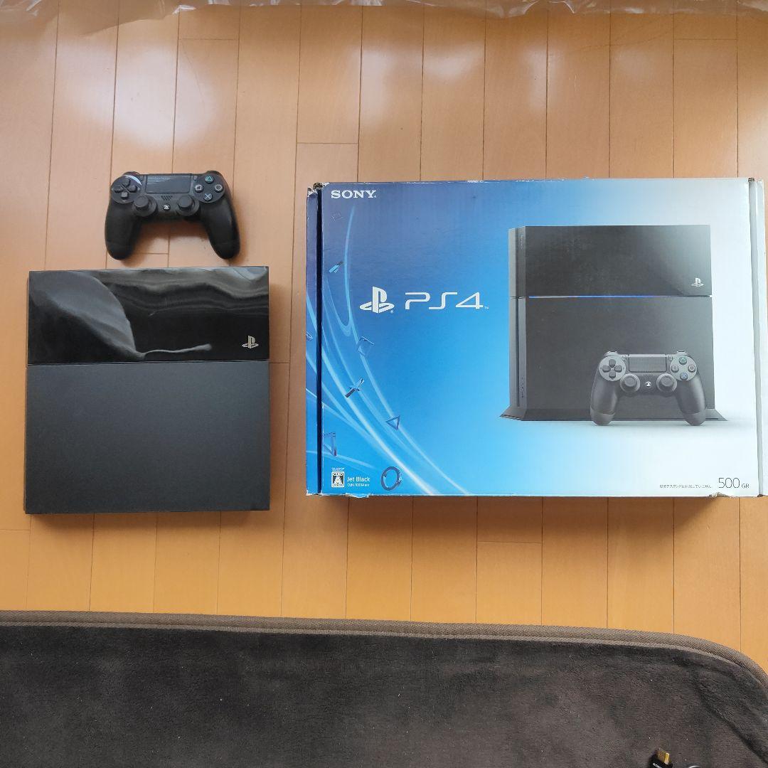 PlayStation4 ジェット・ブラック 500GB （日本製 PlayStation4