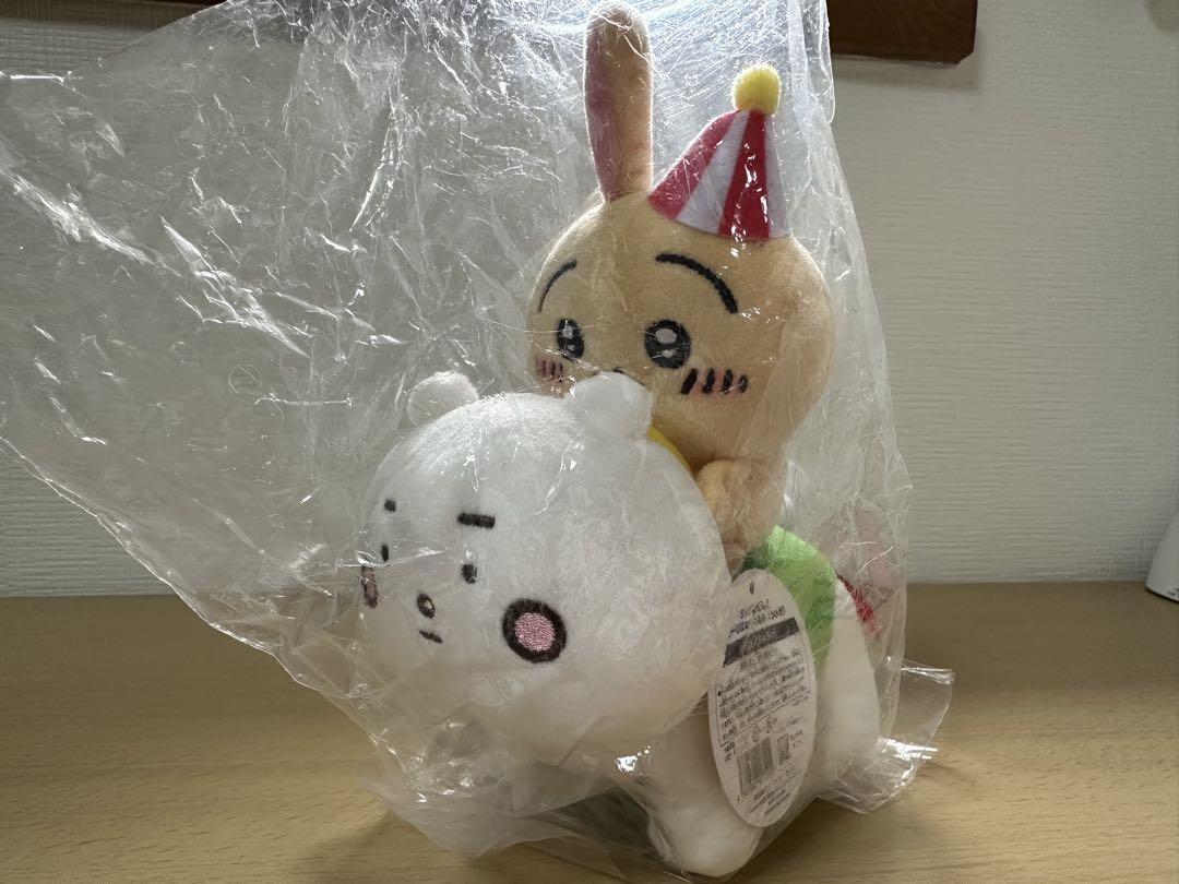 ちいかわ　ぴーぽぽぬいぐるみ　うさぎ ちいかわ - ちいかわらんど ぴーぽぽぬいぐるみ うさぎ ちいかわ