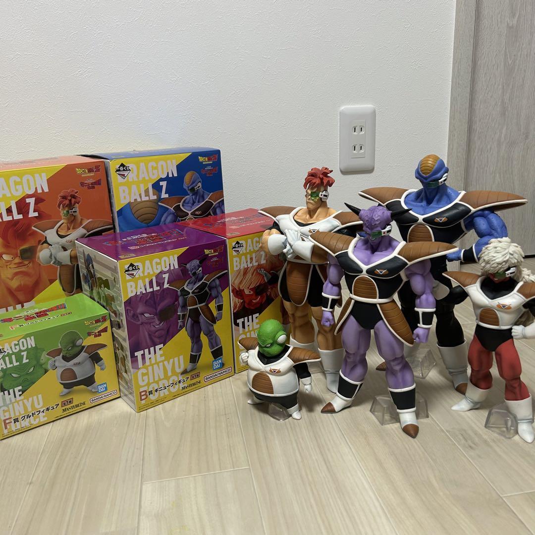 ドラゴンボールZ　一番くじ　ギニュー特戦隊来襲　B.C.D.E.F賞　セット Amazon.co.jp: 一番くじ ドラゴンボール ギニュー特戦隊‼来襲 B