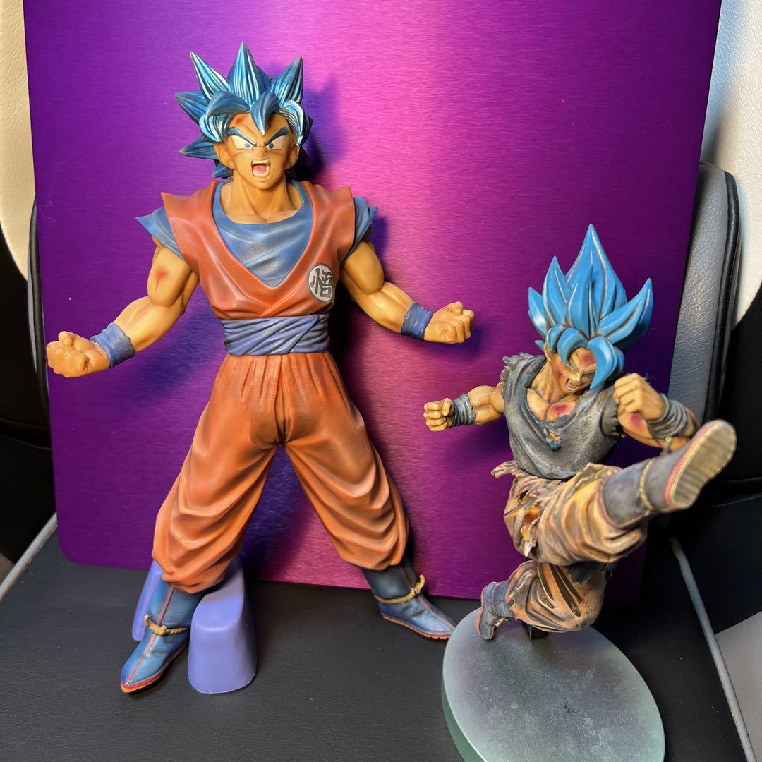 10.ドラゴンボール　リペイントフィギュア　悟空 ベジータ おまとめ　鳥山明 ベジータ 超サイヤ人4 フィギュア ドラゴンボールGT 鳥山明 大猿