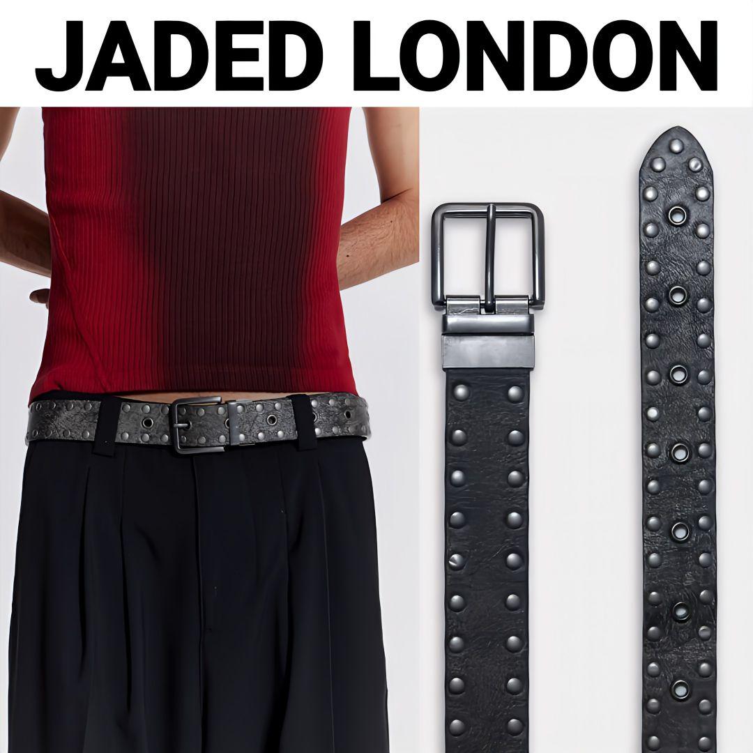 【新品】即発 JADED LONDON Busted Stud Belt ベルト 新品】JADED LONDON Busted Stud Belt ベルト（大人気！Jaded