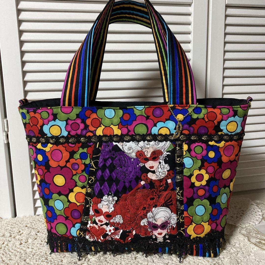 ハンドメイド ロラライハリス トートバッグ ロラライハリス トートバッグ - メルカリ