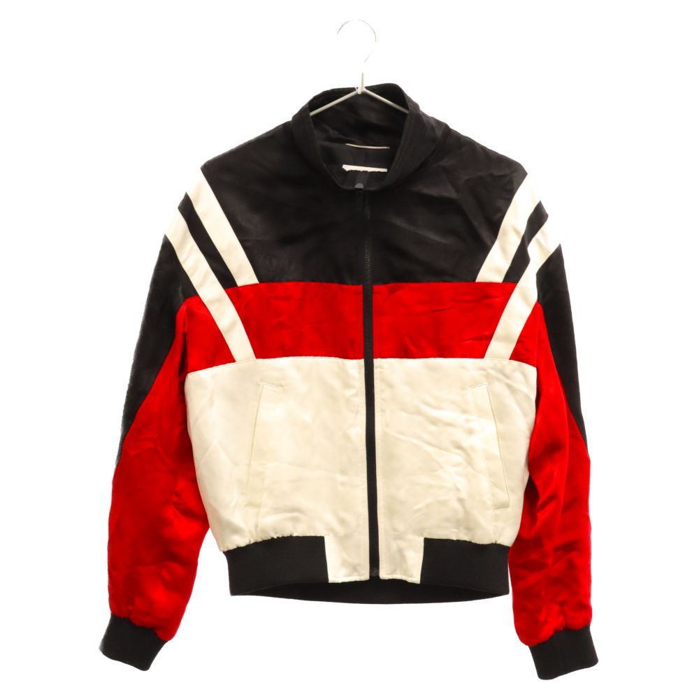 SAINT LAURENT PARIS 22SS ジャガードシルクジャケット SAINT LAURENT PARIS (サンローランパリ) 22SS シルクテディ
