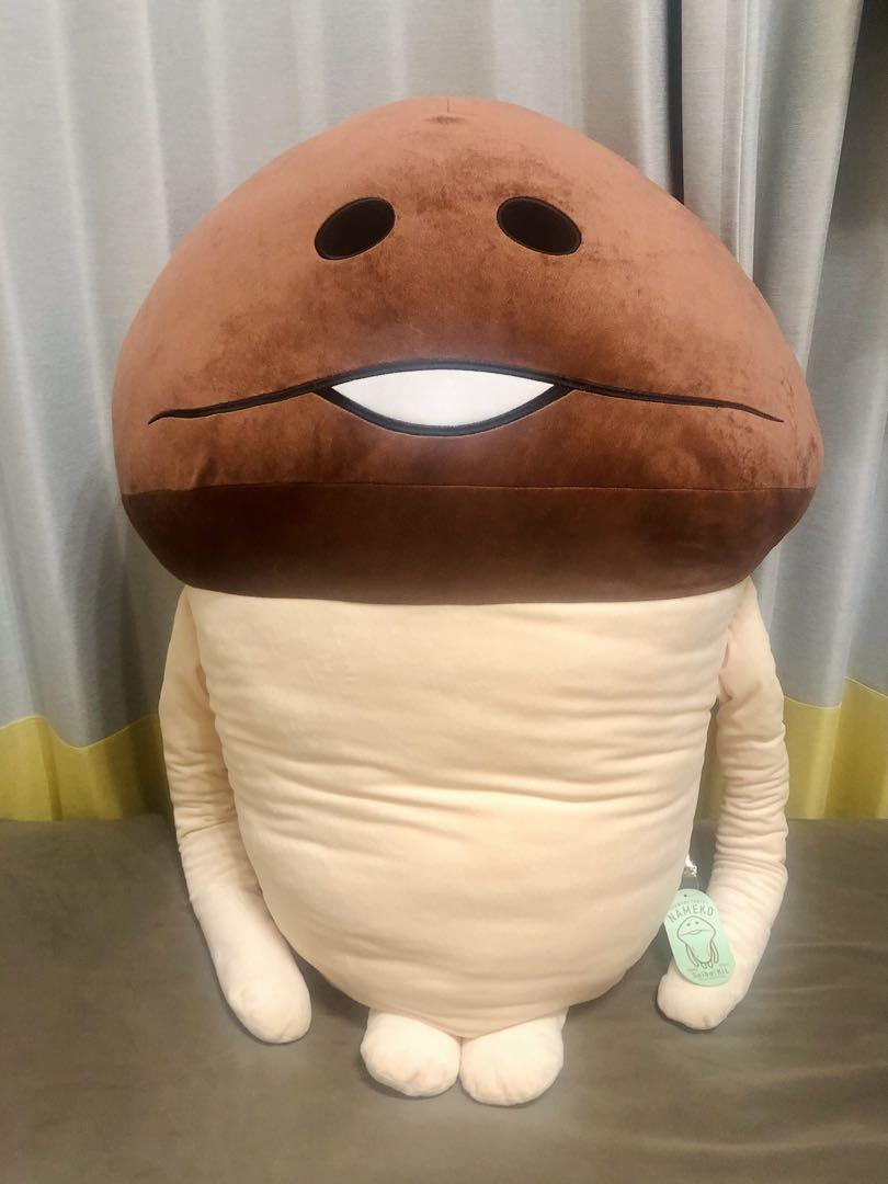 なめこ栽培キット　なめこ市場　なめこのぬいぐるみ（120cm） 再販決定】なめこのぬいぐるみ120cm/80cm｜なめこぱらだいす