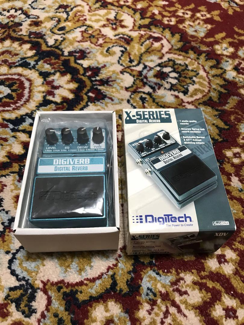 DigiTech DIGIVERB デジバーブ Xシリーズ DigiTech DigiVerb - Reverb | Sweetwater