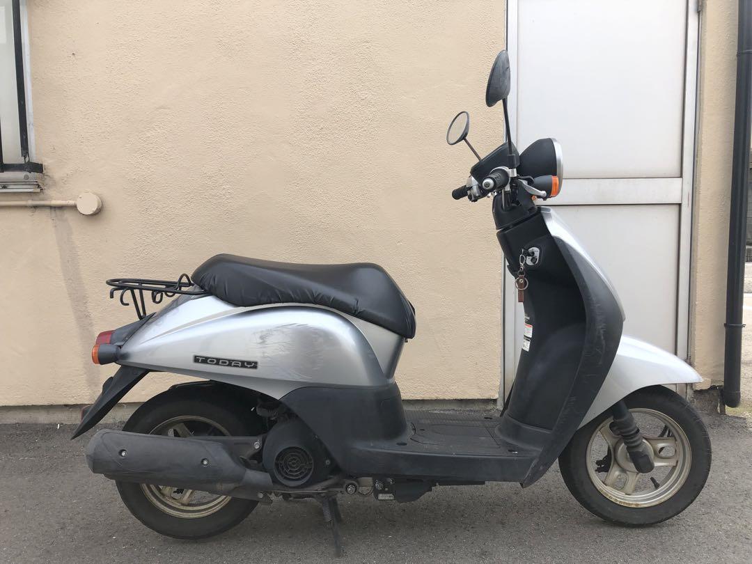 原付50ccトゥデイ 原付バイク ホンダ トゥデイ ホワイト 50cc - メルカリ