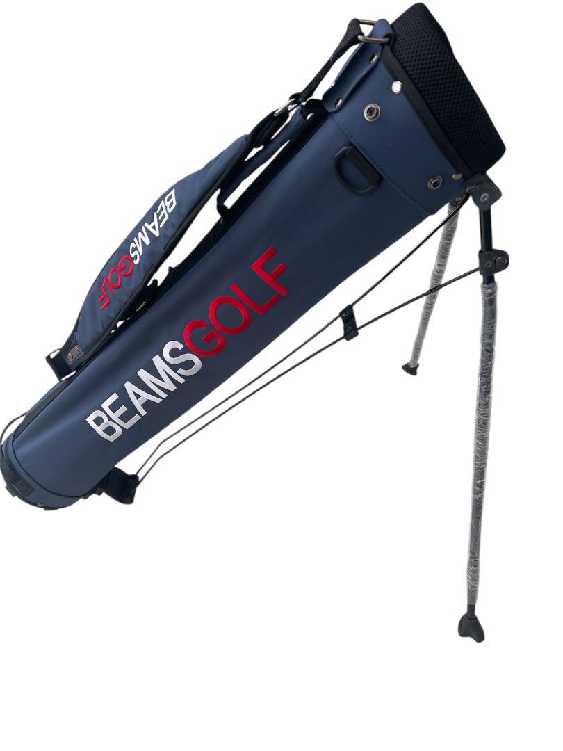 希少BEAMS GOLF スタンドバッグ ネイビー カバー付き Amazon.co.jp: [ビームスゴルフ] バッグ キャディバッグ ブルー