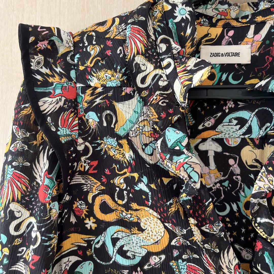 ZADIG＆VOLTAIRE ザディグ エ ヴォルテール花柄ドクロワンピース新品 楽天市場】ZADIG&VOLTAIRE ザディグ エ ヴォルテール ワンピース