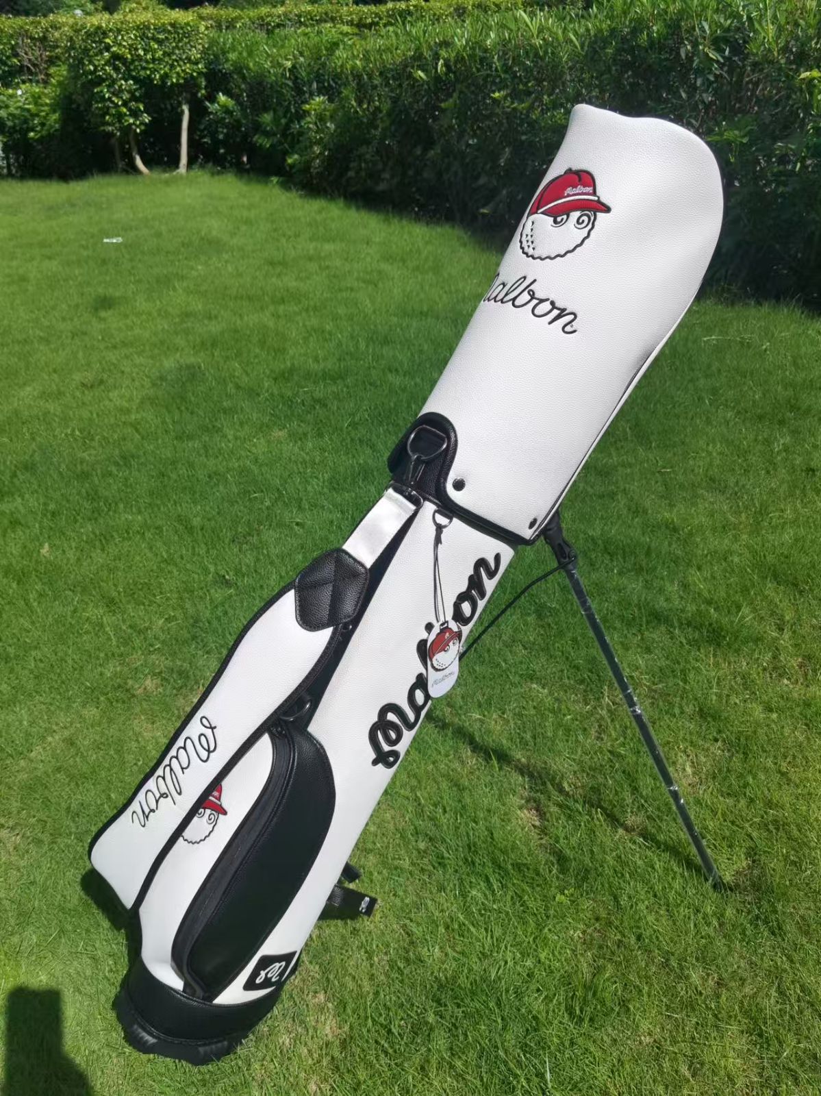 MALBON GOLF ハーフバッグ 7-9本 ゴルフバッグ クラブケース