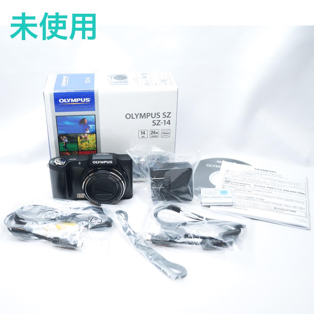 オリンパス SZ SZ-14 黒 デジカメ（OLYMPUS SZ-14 デジタル