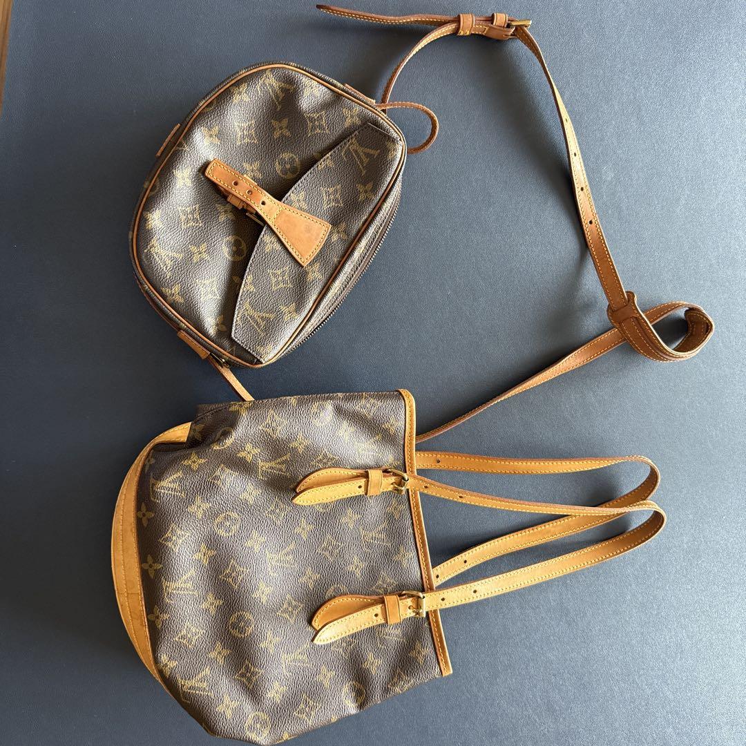d*3様 Louis Vuitton モノグラム ショルダーバッグセット（ルイ