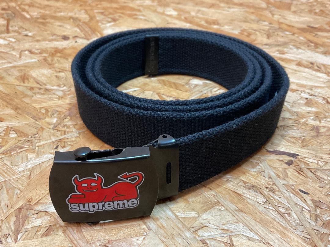 シュプリーム Toy Machine Webbing Belt ガチャベルト（슈프림 x