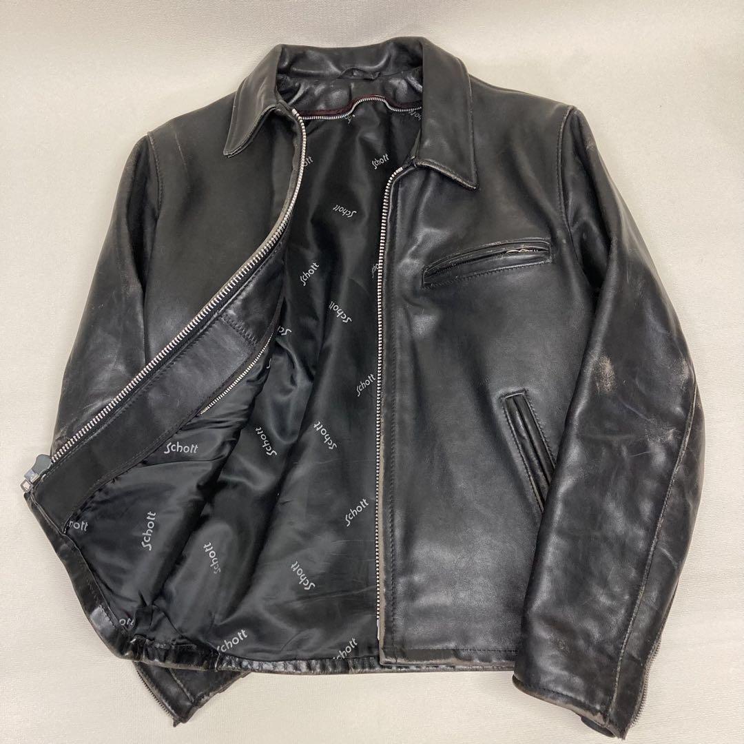 Schott 642 シングルライダースジャケット 36サイズ SCHOTT [ショット] 642 SINGLE RIDERS-Jalana