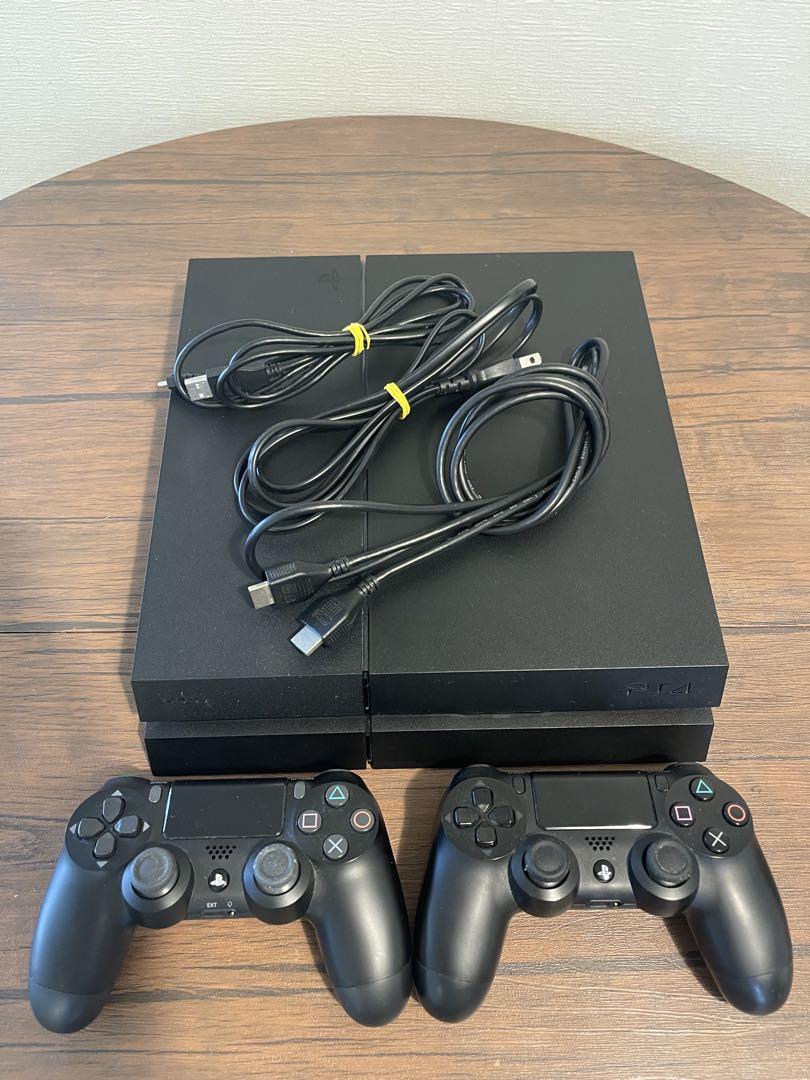 【ジャンク品】PS4 500 ジャンク品・セット販売】PlayStation 4本体/コントローラー2個