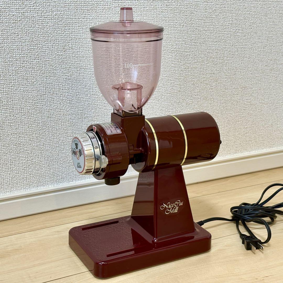 カリタ(Kalita)ナイスカットミル ワインレッド KH-100（Kalita