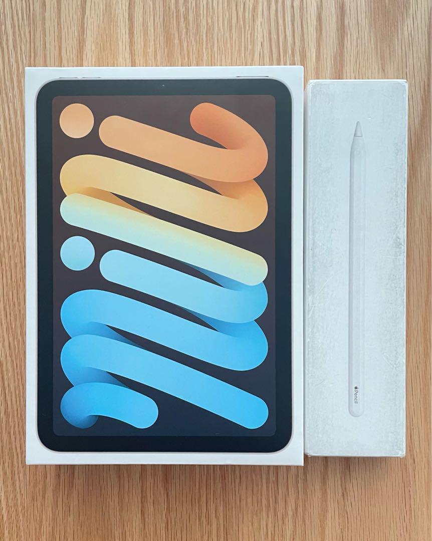 iPad mini 6 スターライト + Apple Pencil 2（iPad mini 6 Wi-Fi
